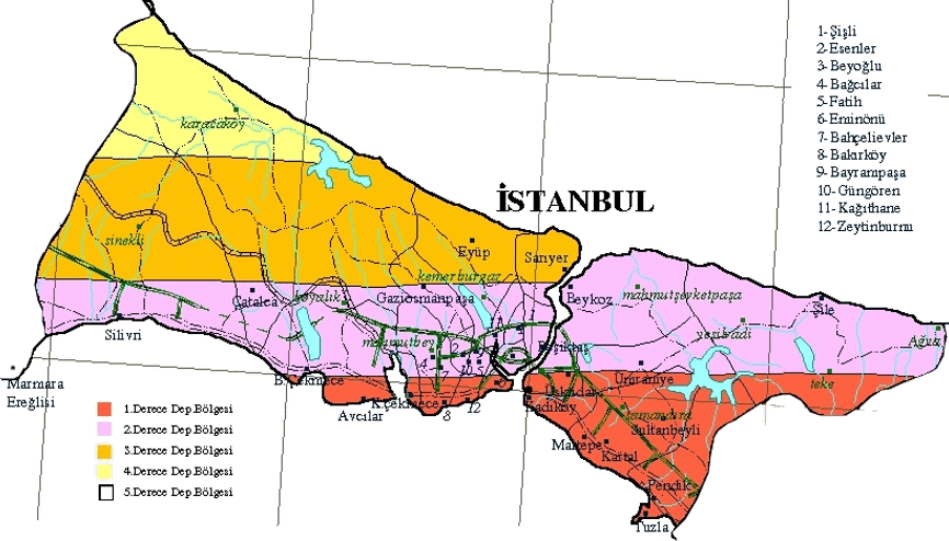 İstanbul depreminde hangi ilçe nasıl etkilenecek