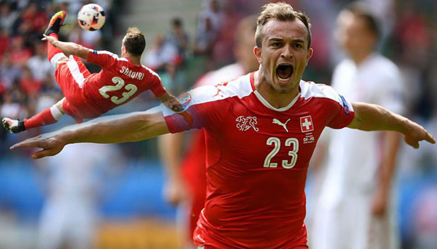 Shaqiriden hafızalardan silinmeyecek gol