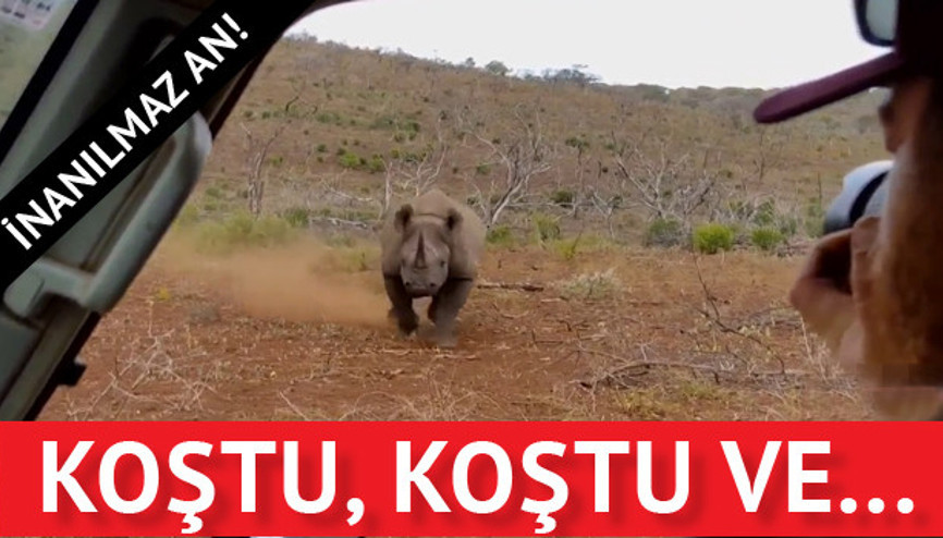 Koştu, koştu ve...