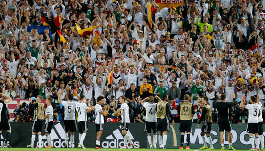 Almanyanın galibiyeti, Alman basınında