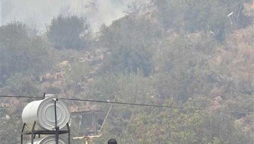 Bodrumda yangın paniği