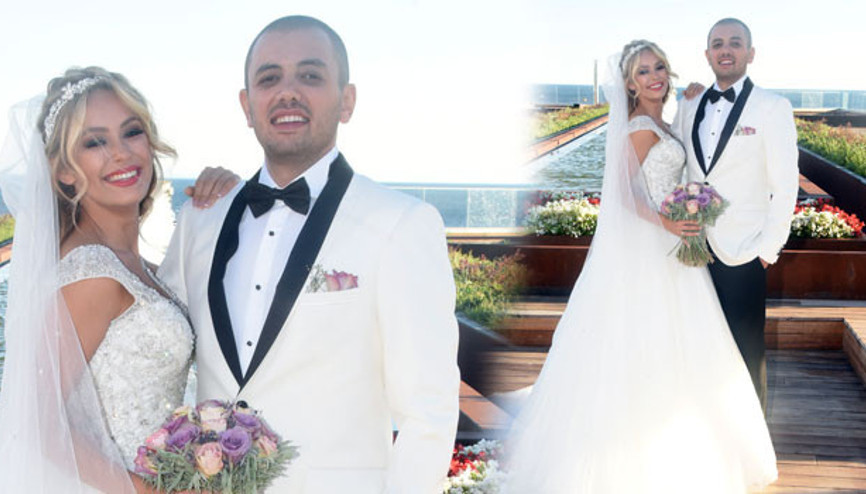 Buse Arslan evlendi