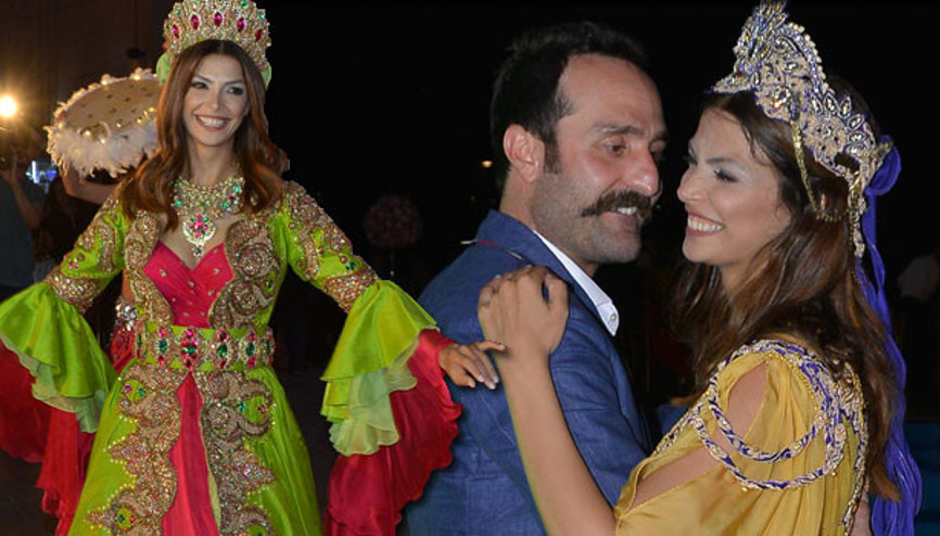 Eda Özerkan kına gecesi yaptı