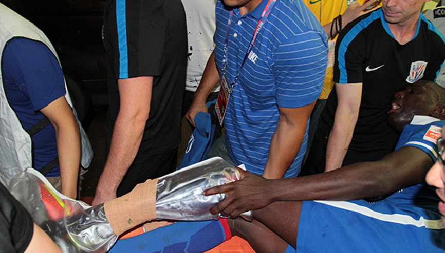 Demba Banın ayağının son hali