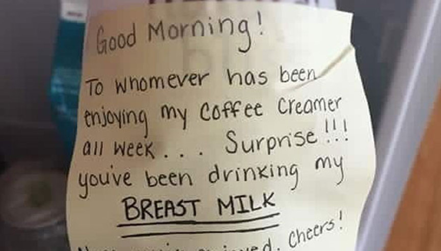 Ofis arkadaşının kremasını çaldı kötü bir sürprizle karşılaştı