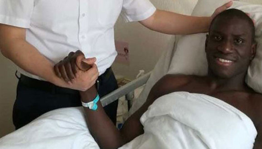 Bacağı kırılan Demba Badan haber var İşte son durumu