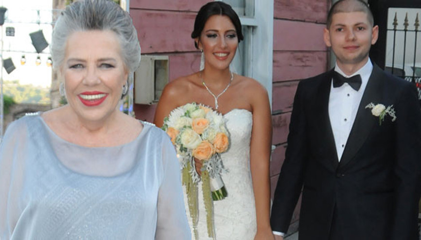 Işıl Yücesoy’un kızı Meneviş Cılızoğlu evlendi