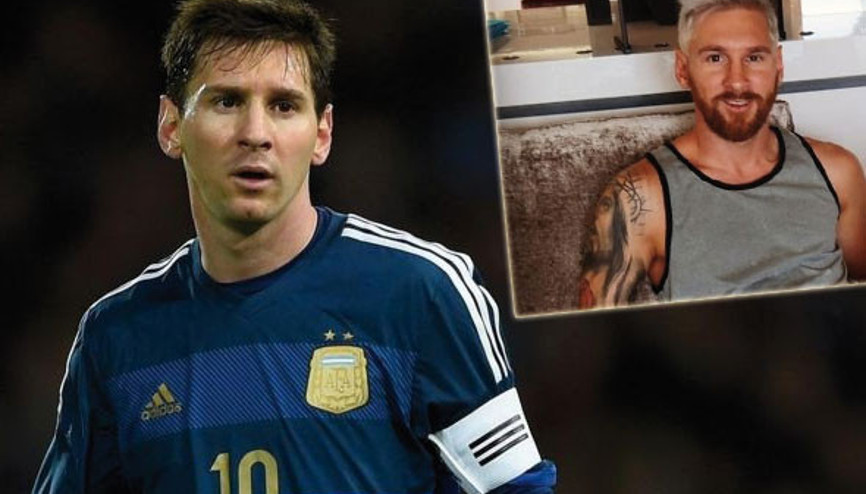 İşte saçlarını boyatan Messi için yapılan ilginç capsler