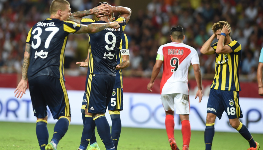 Fenerbahçe Monacoya yenilerek Şampiyonlar Ligine veda etti (Maç özeti)