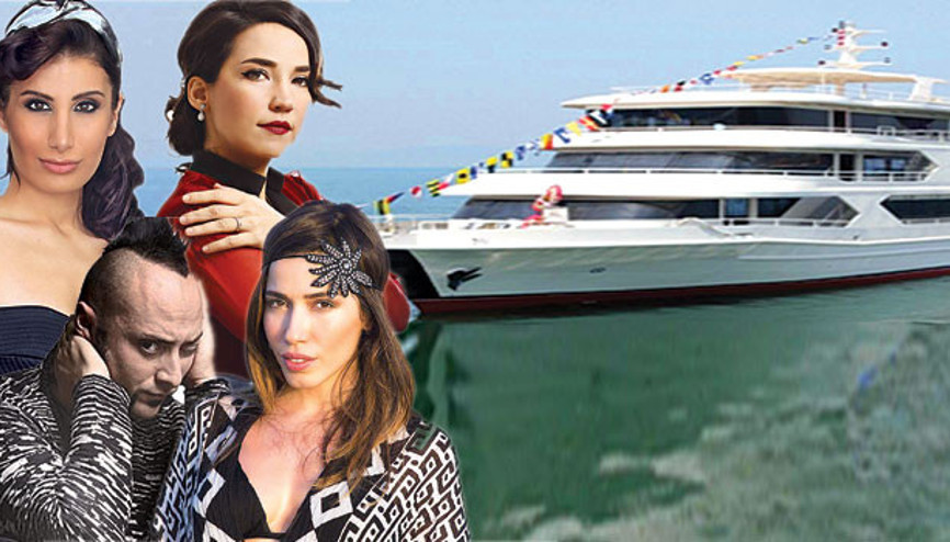 Sanatçılar demokrasi mitingine tekne ile gelecek