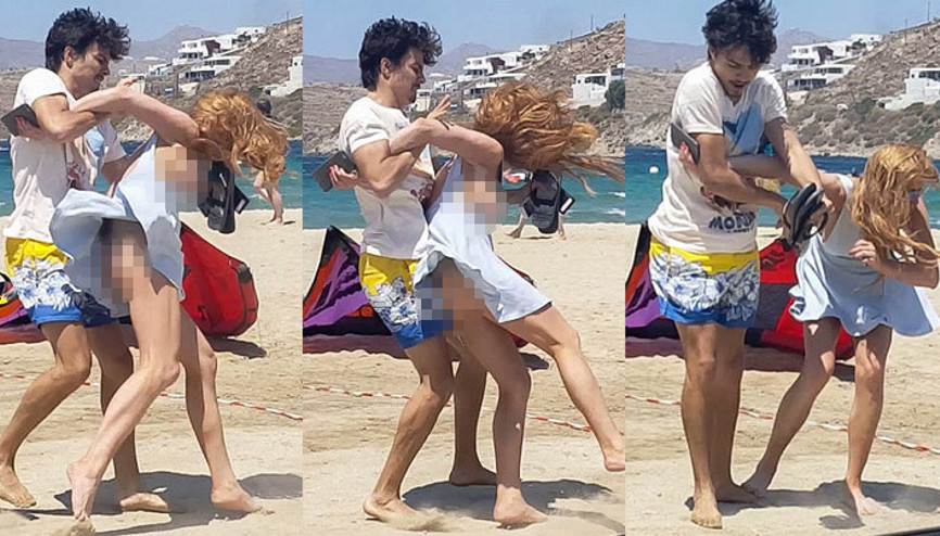 Sevgilisi tarafından tartaklanan ünlü oyuncu çılgına döndü