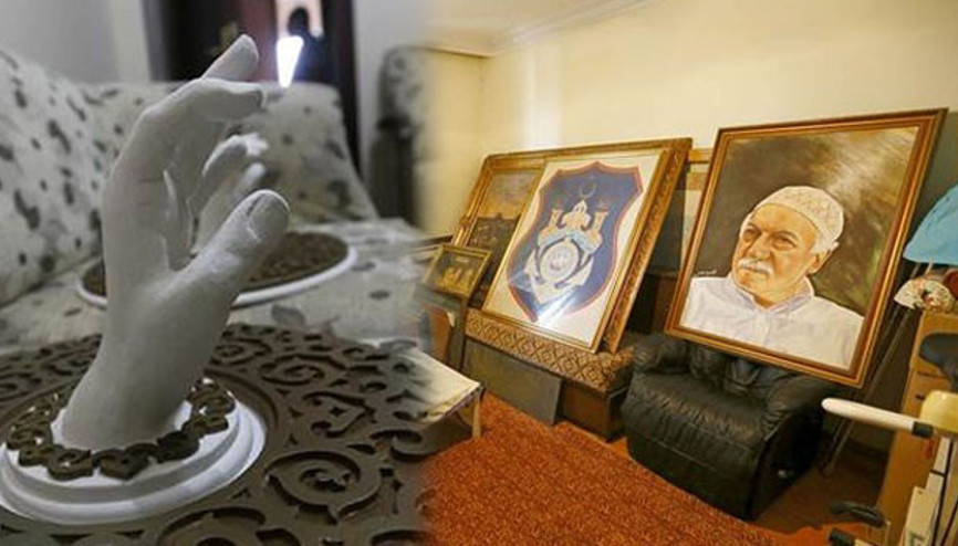 Polis ipi çekti gizli oda ortaya çıktı