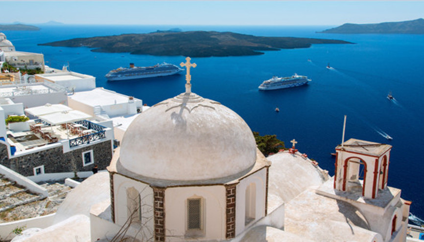 Rüya gibi bir balayı rotası: Santorini