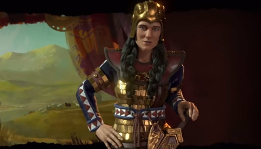 Civilization VIda İskitlere Tomris Hatun liderlik edecek