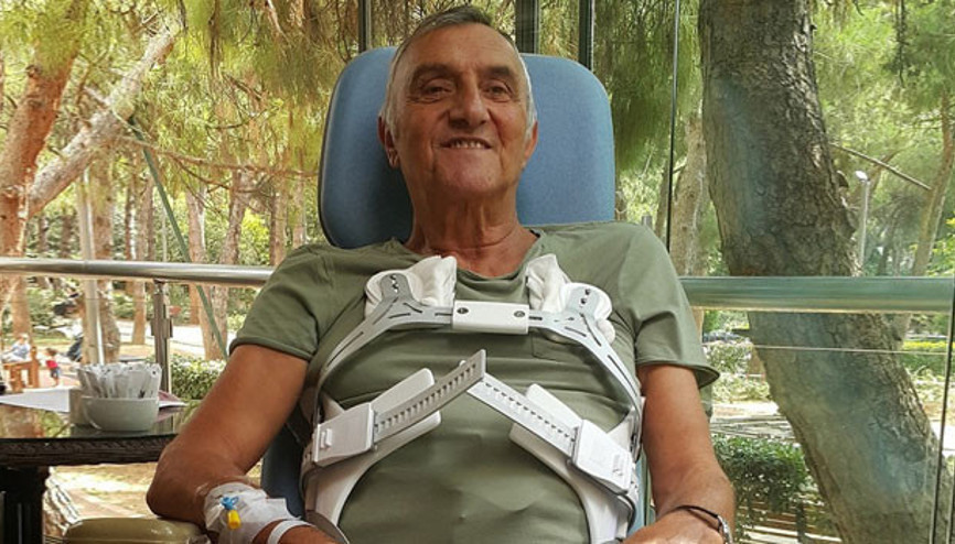Sanatçı Mustafa Alabora taburcu oldu