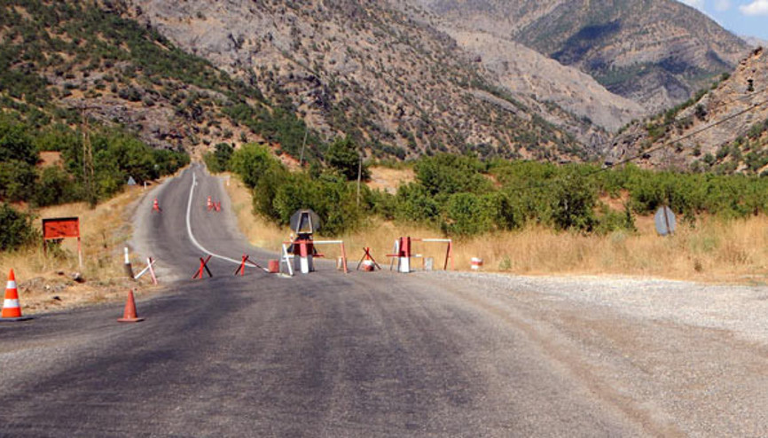 Tunceli-Ovacık karayolu ulaşıma kapatıldı