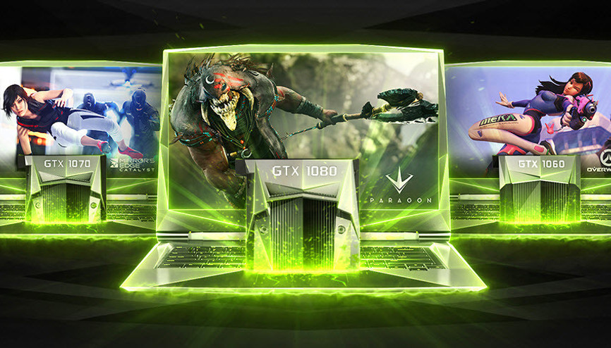GeForce GTX 10 serisi GPU’lar dizüstü bilgisayarlara geliyor