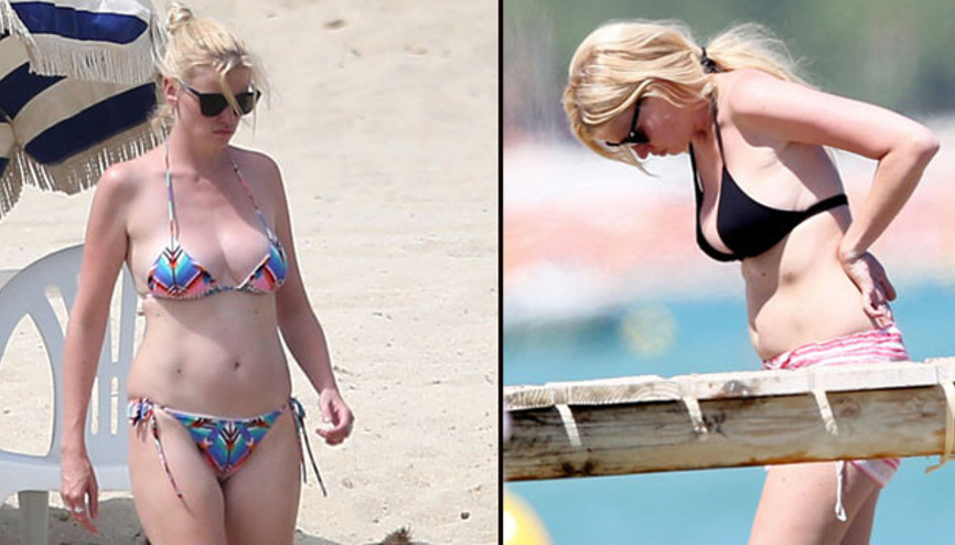 Ne kadar bırakmış kendini, göbek bile büyütmüş