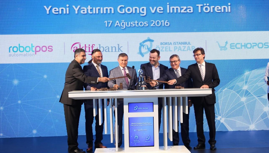 Borsada Echo Pos için gong çalındı