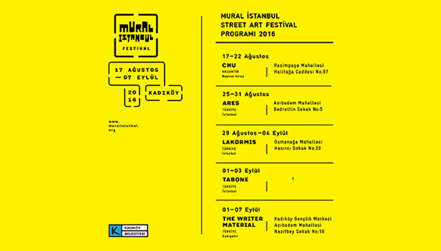 İstanbul Mural Festivali 5. yılında