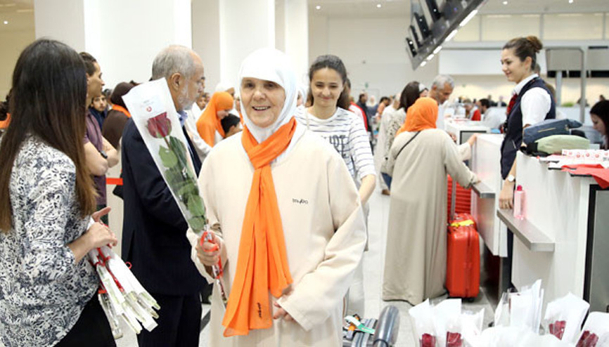 İlk hacı adayları Brüksel’den yola çıktı