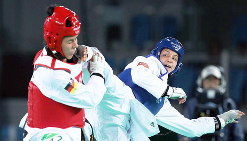 Tekvandocu Güleç kardeşler Almanları üzdü