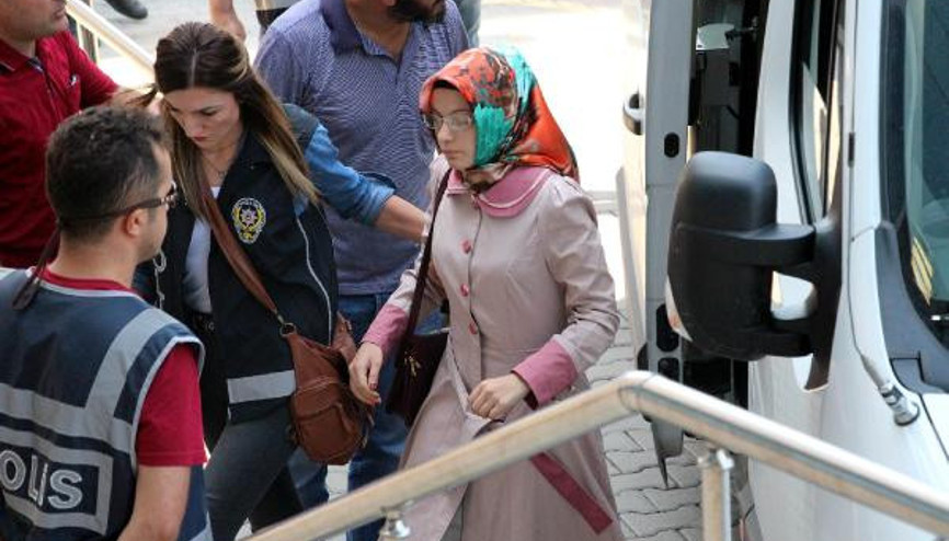 Zonguldakta FETÖ operasyonu Ablalar gözaltında