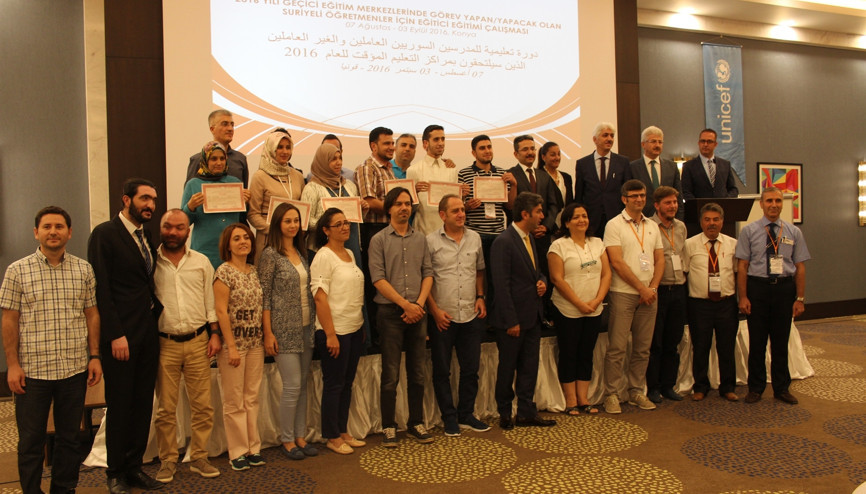 Suriyeli öğretmenlere formasyon eğitimi Suriyeli öğretmenlere formasyon eğitimi