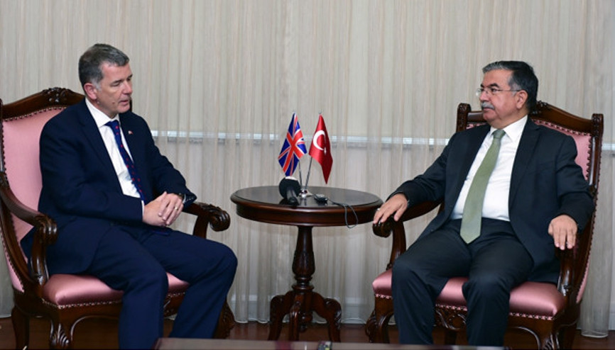 Bakan Yılmaz, Büyükelçi Moore ile görüştü