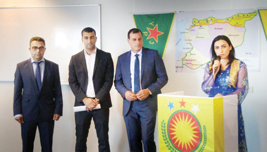PYD Benelüks temsilciliği açtı