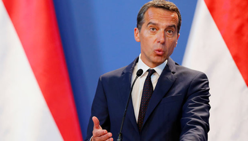 Avusturya Başbakanı Christian Kern geri adım attı