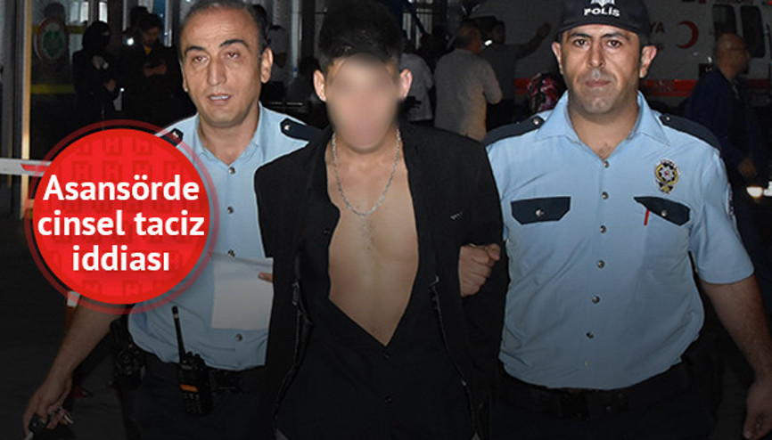 Asansörde cinsel taciz iddiası...Isırıp kurtuldu