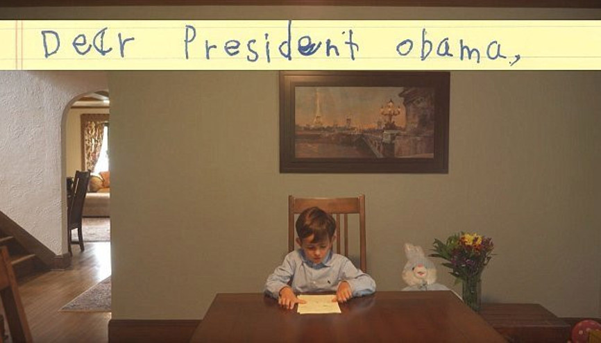 6 yaşındaki Alex’ten Obama’ya ‘Ümran’ mektubu