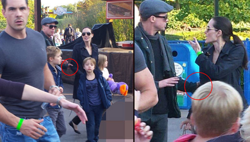 Angelina Jolie ile Brad Pitt herkesin içinde böyle kavga etmişler