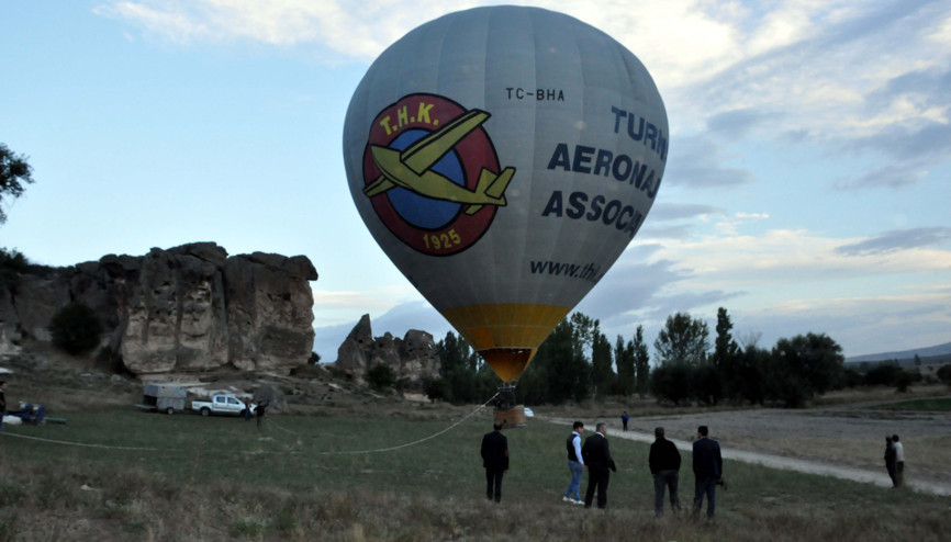 Gordion ve Frig Vadisi’nde havadan balon turu