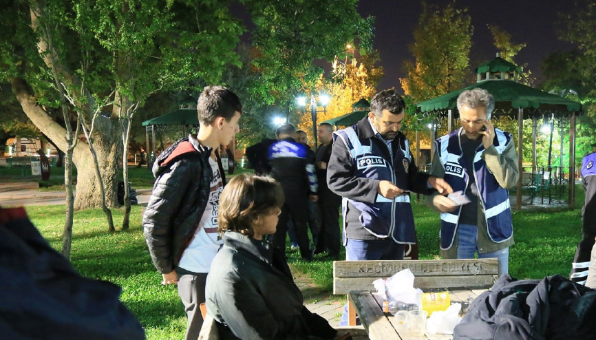 Parklarda asayişe ortak denetim
