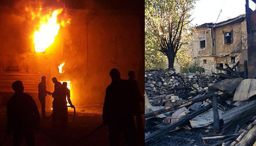 Çemişgezekte yangın kâbusu