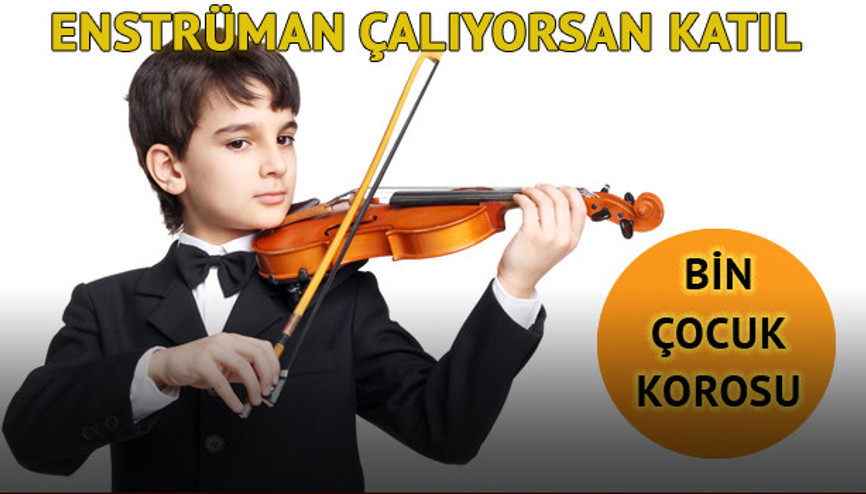 Bin Çocuk Korosu çocuklarını bekliyor