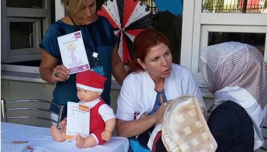 Emzirme Haftası çoşkuyla kutlandı Emzirme Haftası çoşkuyla kutlandı