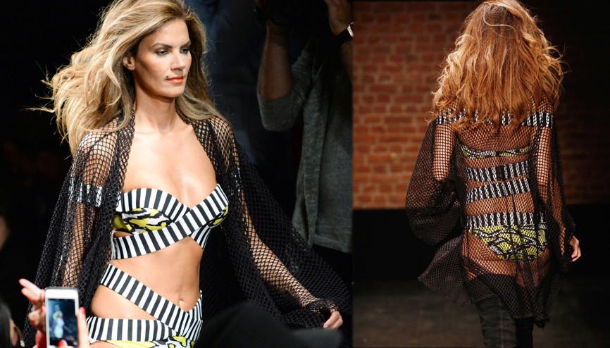 Mercedes-Benz Fashion Weekten renkli görüntüler