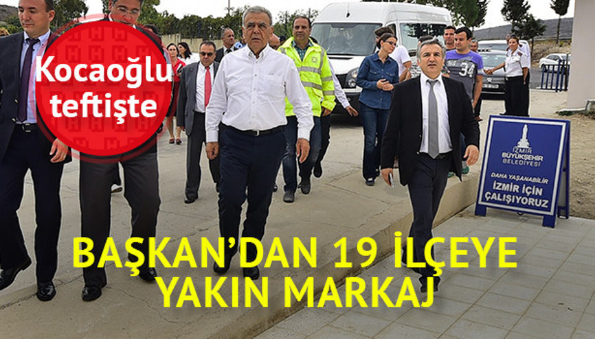 Aziz Kocaoğlundan Güney İzmir turu