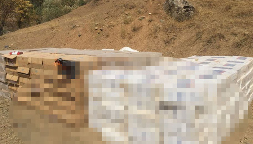 İran sınırında kaçak boru hattı