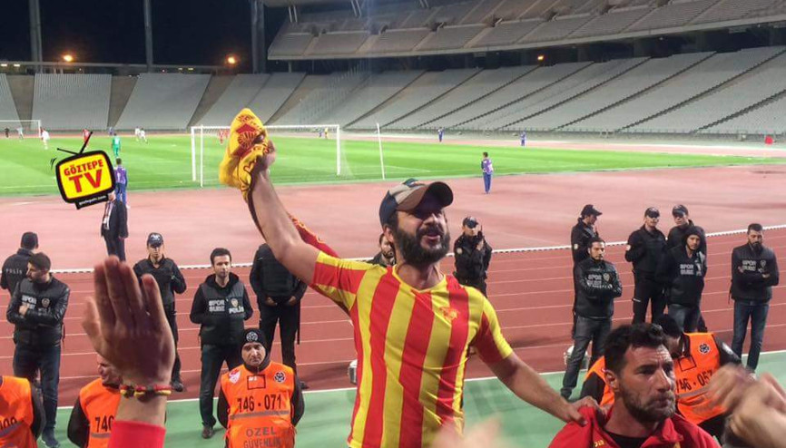 İçerdenin Davutu tribünü ayağa kaldırdı