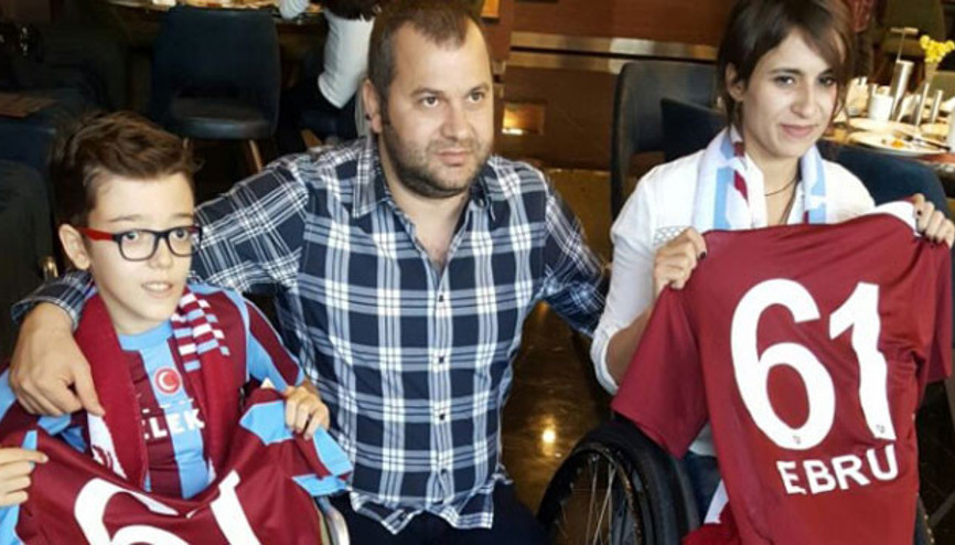 Trabzonspordan anlamlı organizasyon