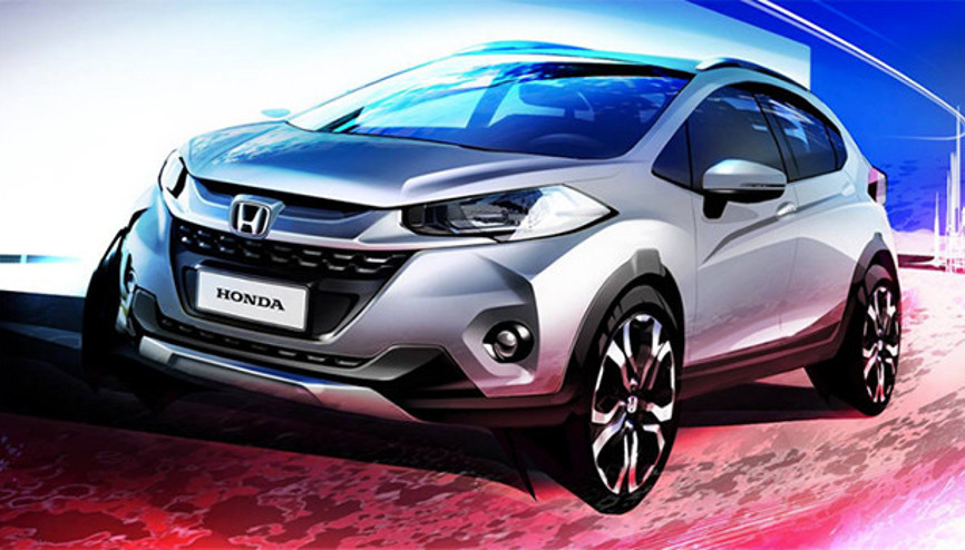 Hondanın yeni crossoverı WR-Vden ilk görüntüler