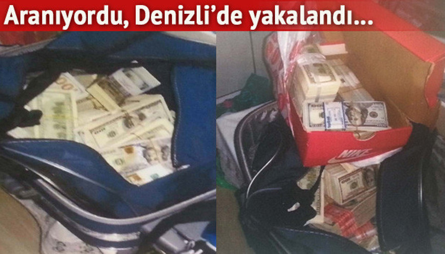 Çantasından 1 milyon dolar çıktı