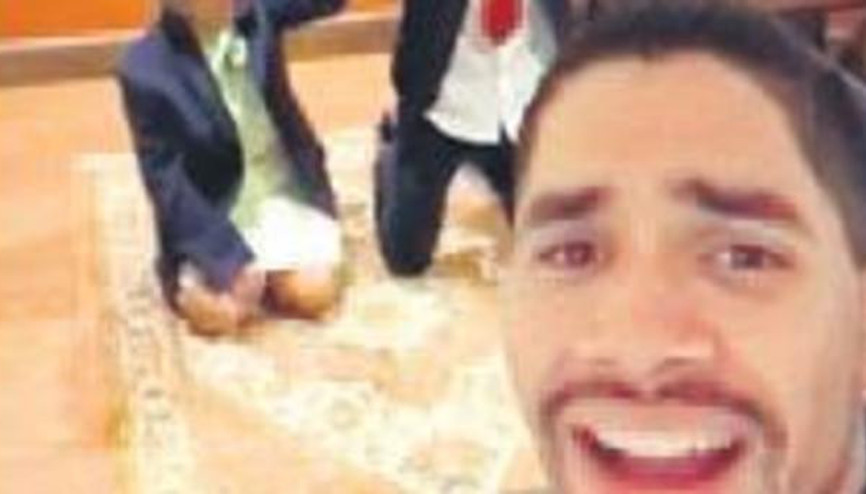 Camileri ziyaret edip özür diliyor