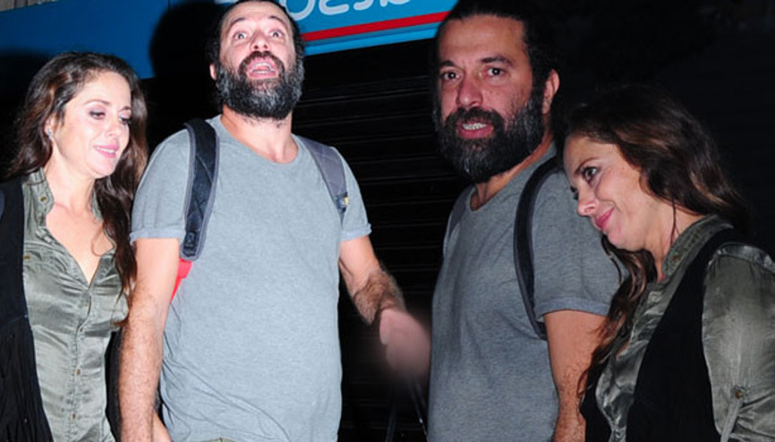 Nilüfer Açıkalın ve sevgilisi Cihangirde