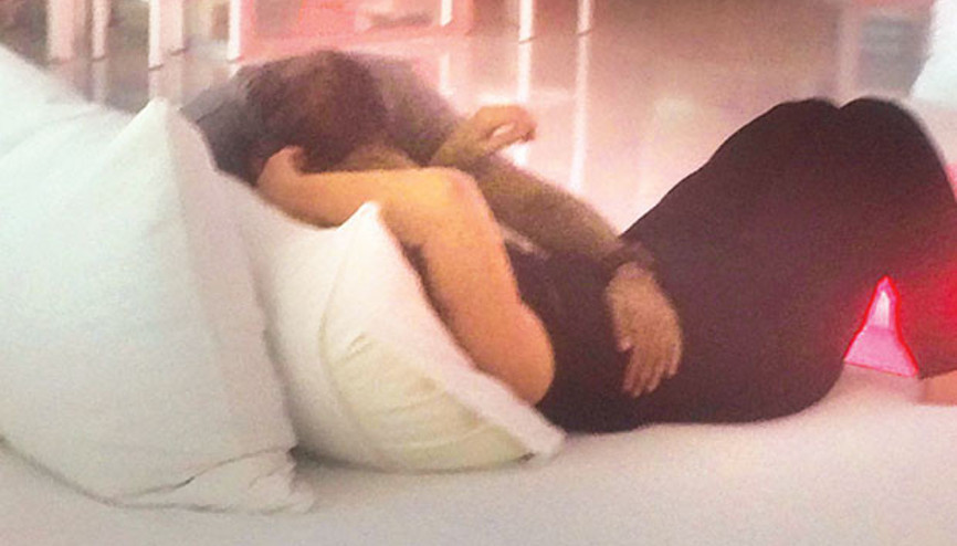 Zuhal Olcay ve Mazlum Çimenin romantik anları