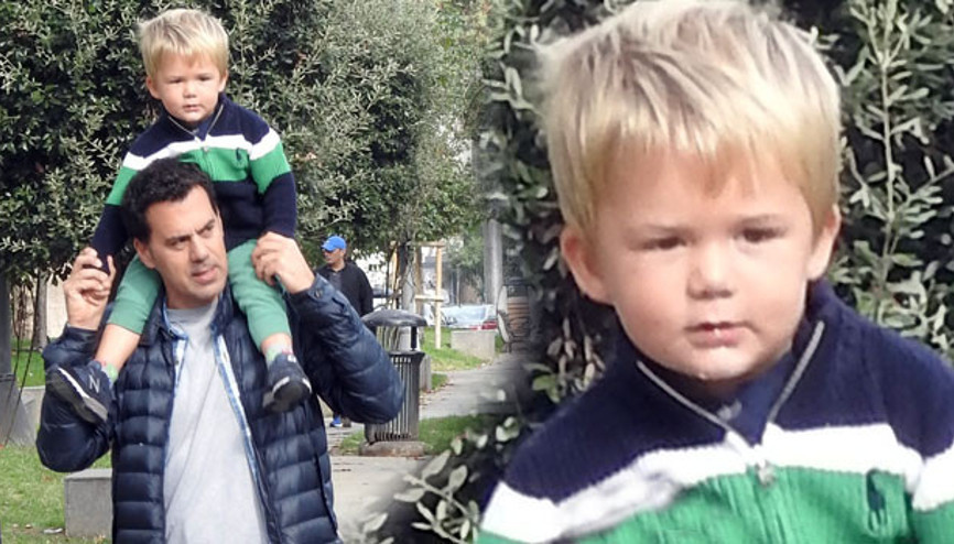 Malkoç Süalp oğlu ile buluştu